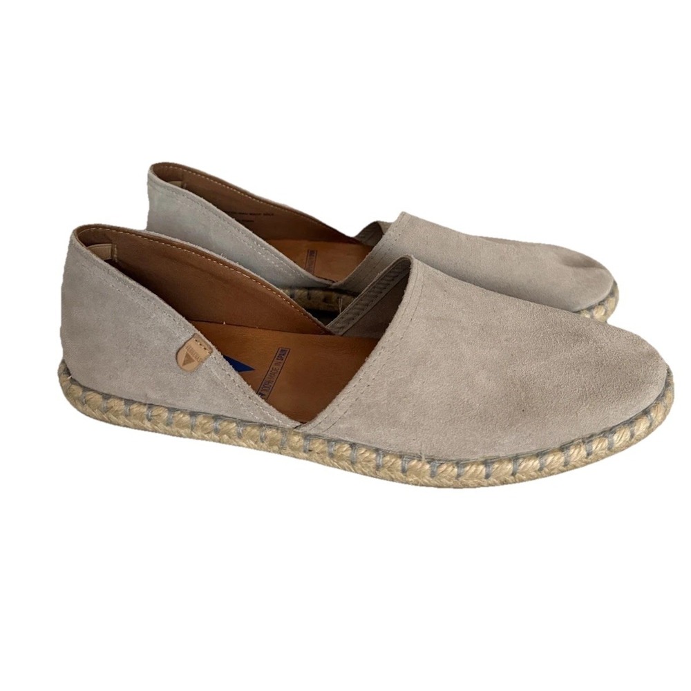 Verbenas Carmen Gray Suede Espadrilles Slip-On Shoes Women's‎ Size 9 EU 40